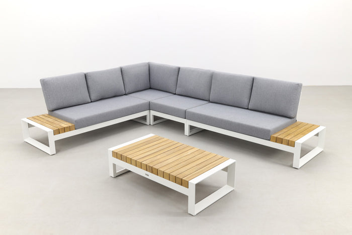 Taste Matisse loungeset - Wit - 5 delig