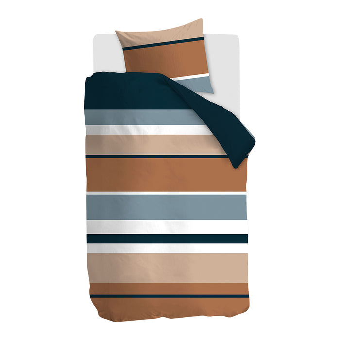 Ambiante Andy Dekbedovertrek 140 x 200/220 cm - Blauw