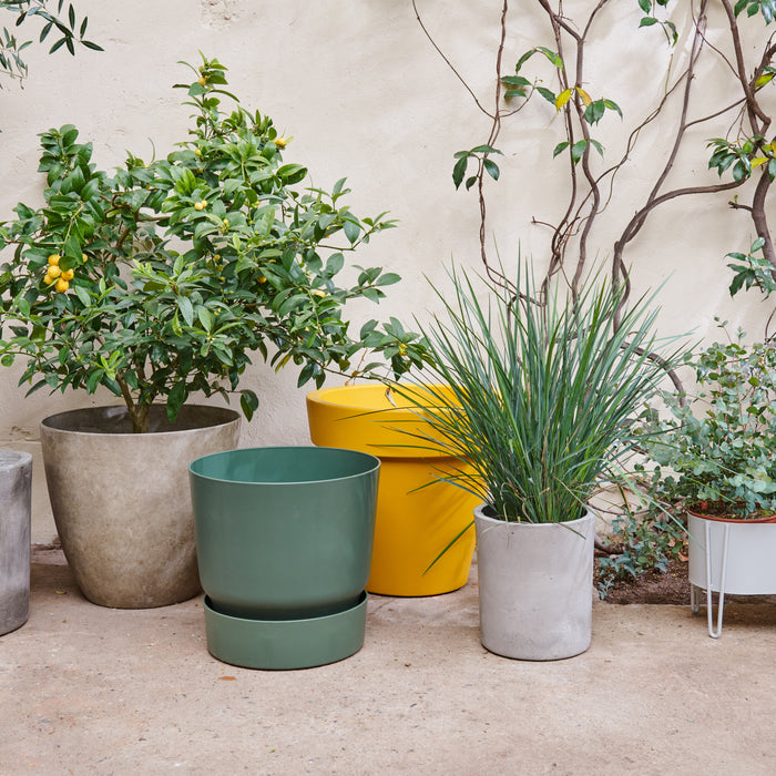 Elho Pure Round Bloempot Ø 50 cm - Geel