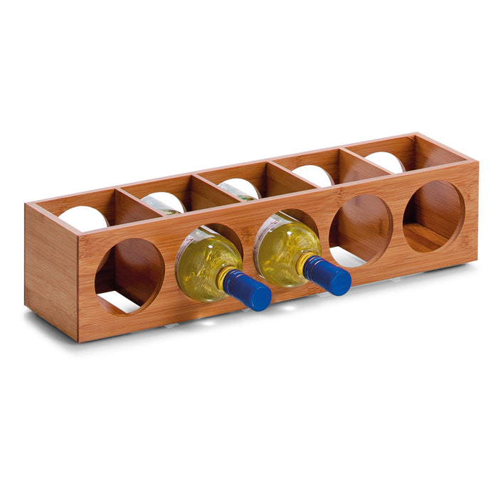 Zeller Bamboo Wijnrek 5 Flessen