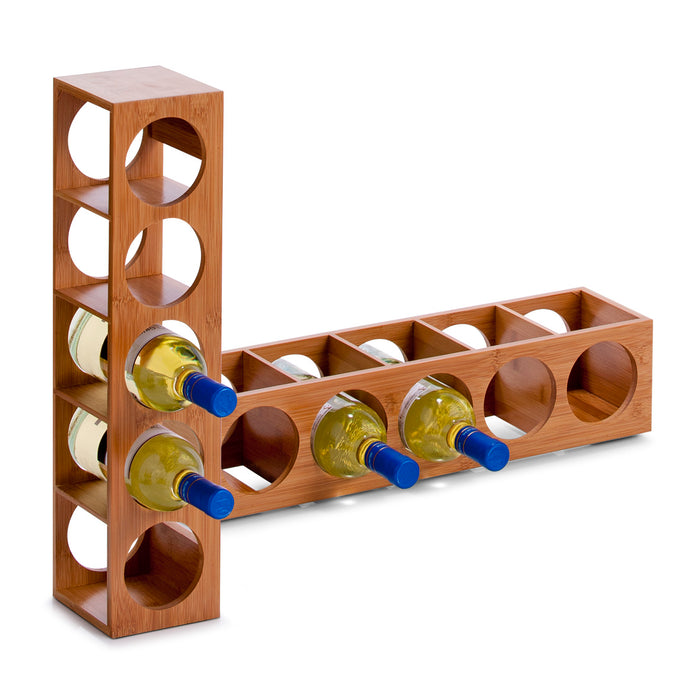 Zeller Bamboo Wijnrek 5 Flessen