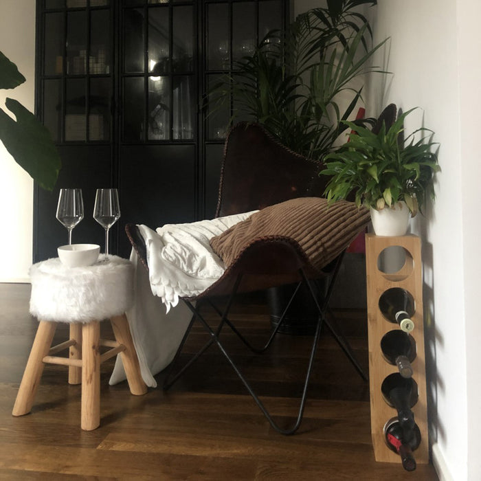 Zeller Bamboo Wijnrek 5 Flessen