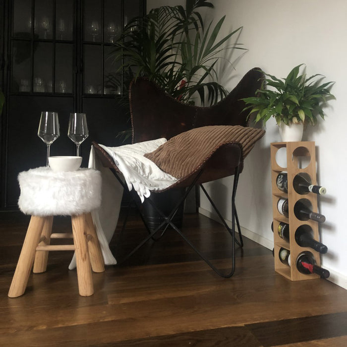 Zeller Bamboo Wijnrek 5 Flessen