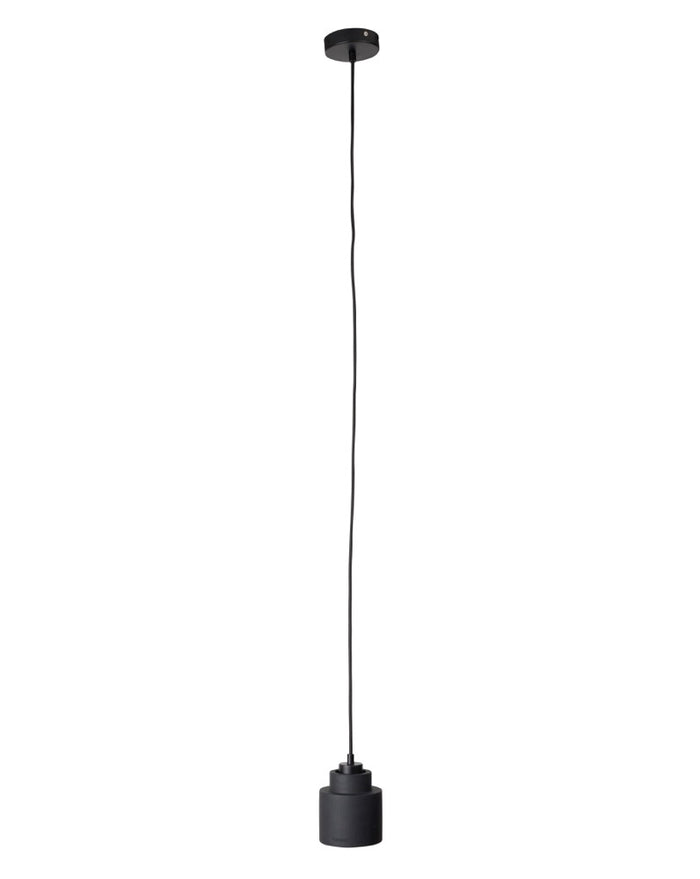 Zuiver Left Hanglamp Beton - Zwart