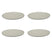 Serax Cena Bord 4 st. - Ø 26 cm - Zand