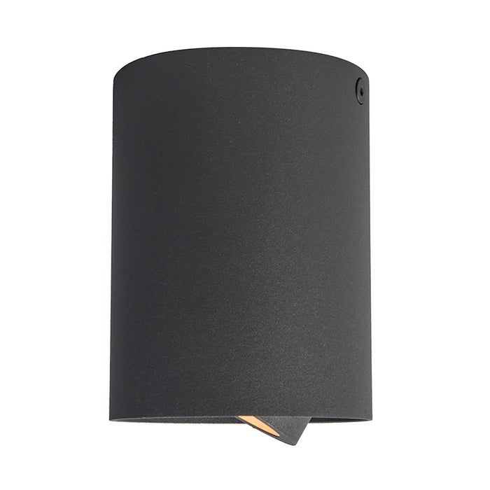 QAZQA Set van 6 spots donkergrijs draai- en kantelbaar - Rondoo up