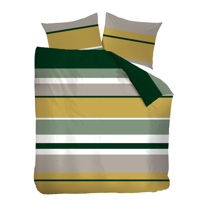 Ambiante Andy Dekbedovertrek 240 x 200/220 cm - Groen