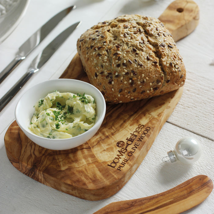 Bowls and Dishes Pure Olive Wood Serveerplank S