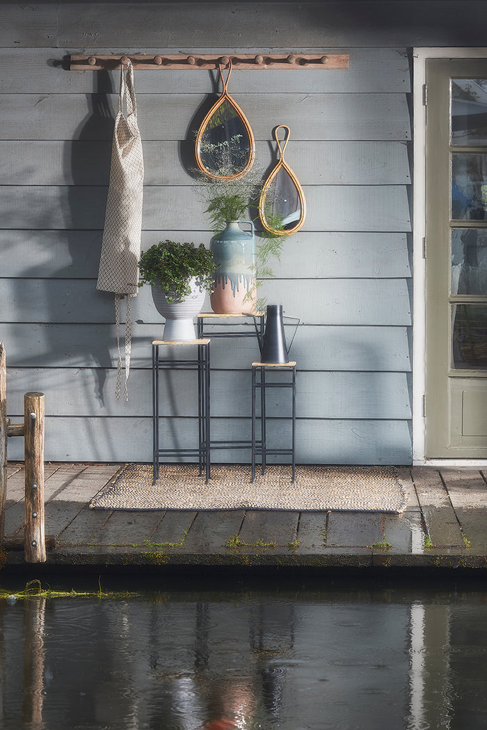 Mica Decorations Gieter zwart