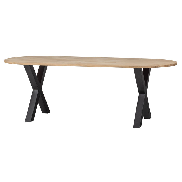 Woood Tablo Eettafel 220 x 90 cm - Bruin