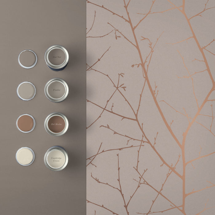 Graham & Brown - Vliesbehang - Boreas Natural - 10mx53cm