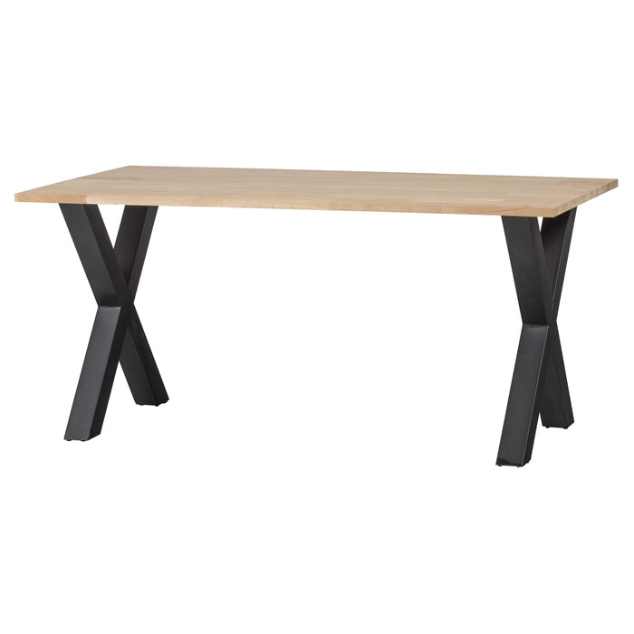 WOOOD Tablo Tafel met Alkmaar Poot - Eiken|Metaal - 75x160x90