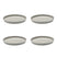 Serax Cena Diep Bord 4 st. - Ø 26 cm - Zand