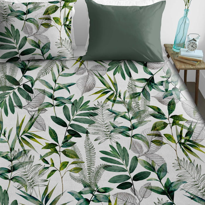Ambiante Eleni Dekbedovertrek 200 x 200/220 cm - Groen