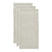 Beddinghouse Sheer Handdoek 50 x 100 cm - Zand - Set van 3