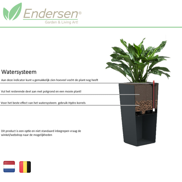 Endersen Venetië Lux GoGreen Bloembak H 46,5 cm