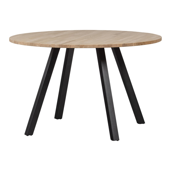 Woood Tablo Eettafel Ø 120 cm - Bruin