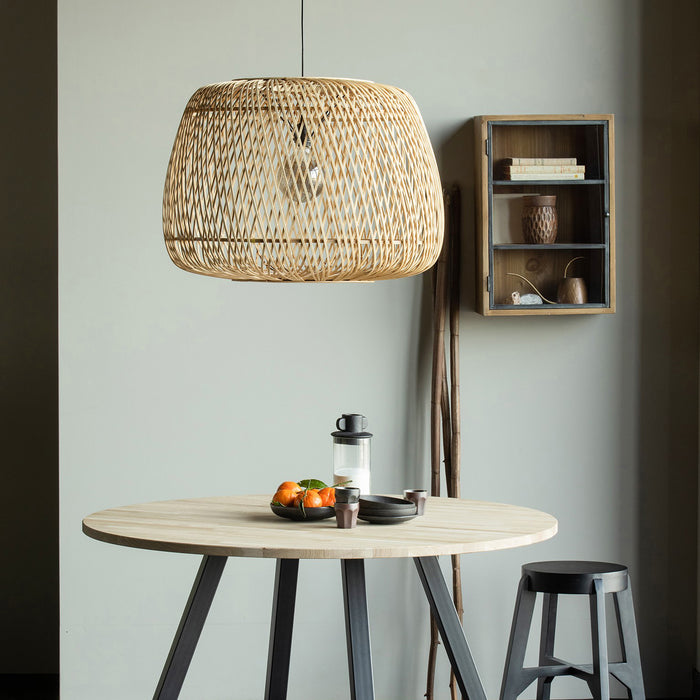 Woood Tablo Eettafel Ø 120 cm - Bruin