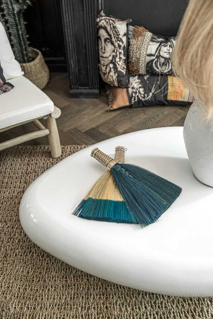 The Sweeping Brush - Natural Turquoise