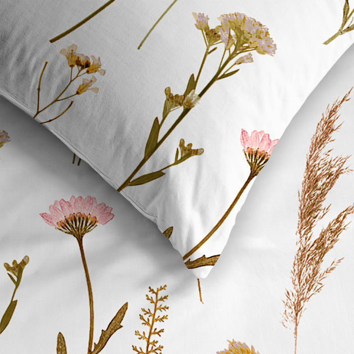 Ambiante Mara Dekbedovertrek 140 x 200/220 - Naturel