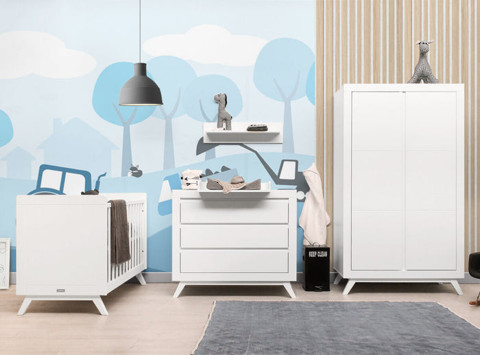 Bopita Anne commode met 3 laden - Wit