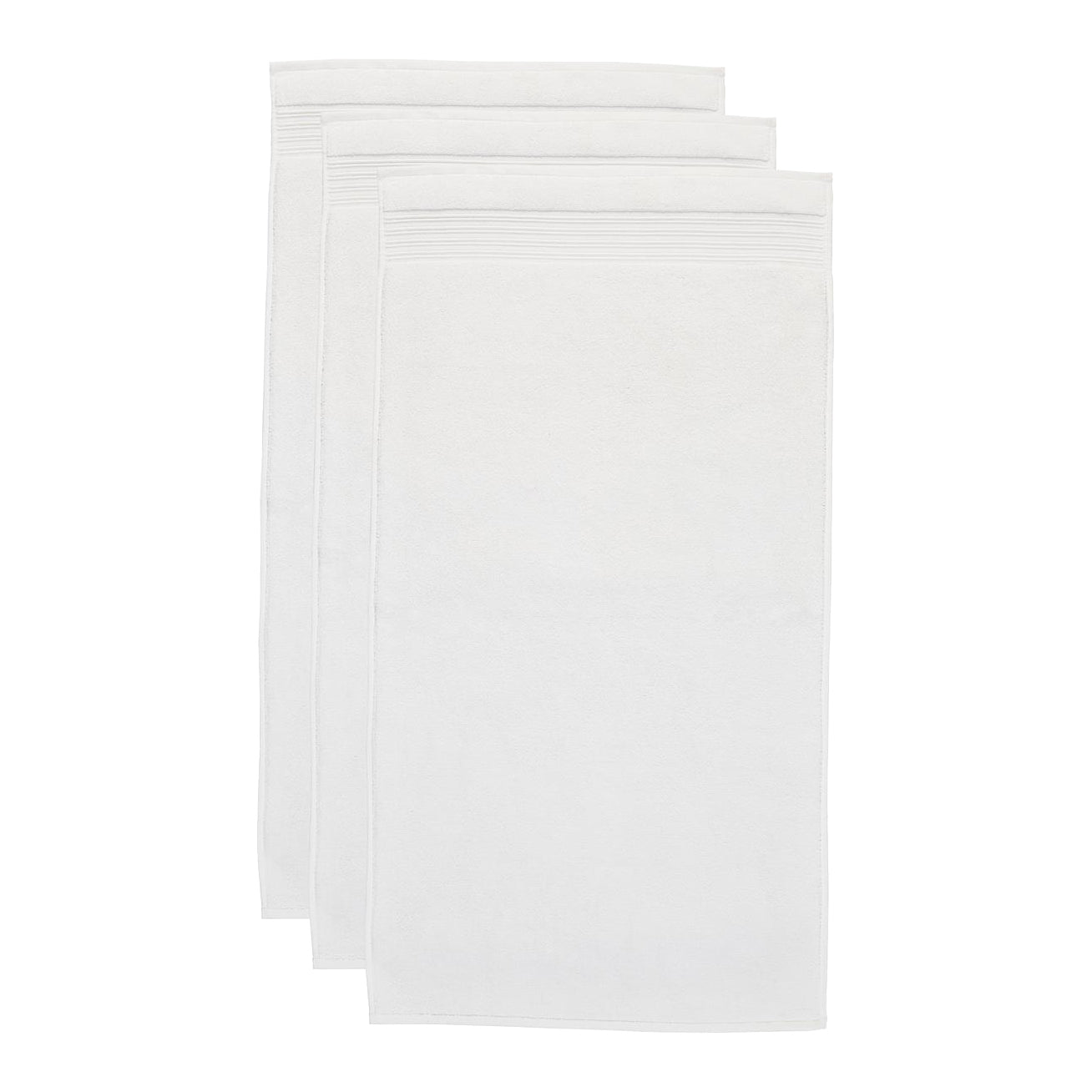 Beddinghouse Sheer Handdoek 60 x 110 cm - Wit - Set van 3