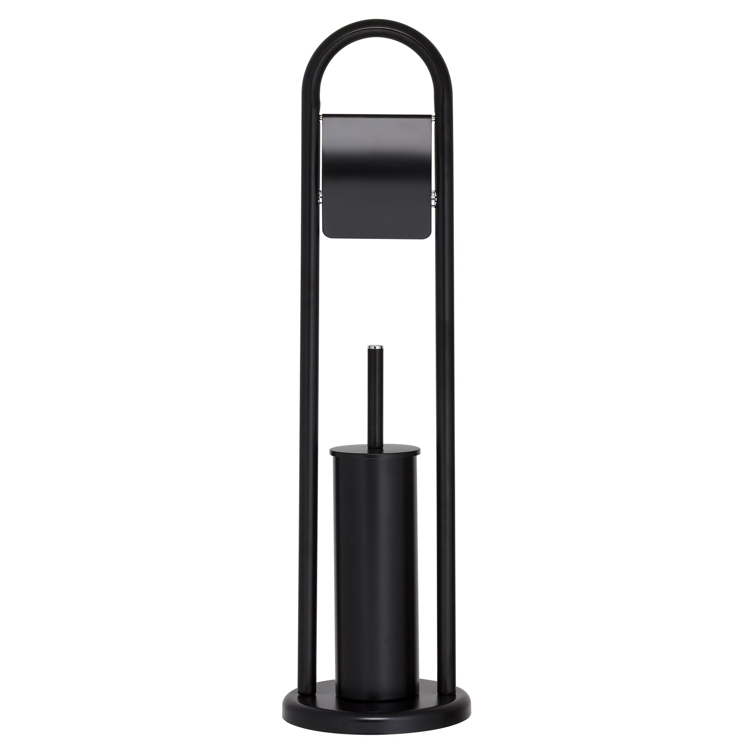 Sealskin Acero Toiletbutler - Toiletrolhouder - Toiletborstel met Houder - Vrijstaand - Zwart