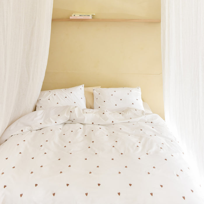 Crisp Sheets Ace of Hearts Dekbedovertrek 240 x 220 cm