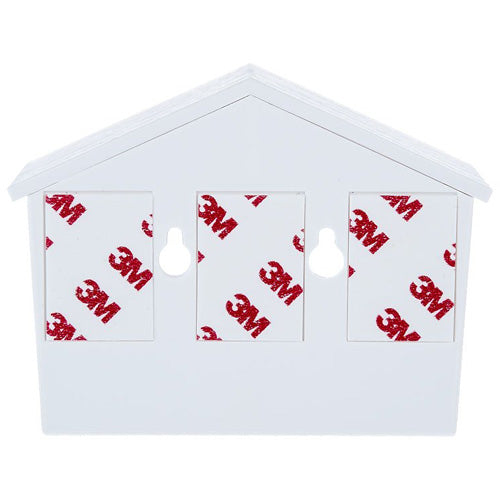 Qualy Sleutelhouder Vogelhuis Dubbel