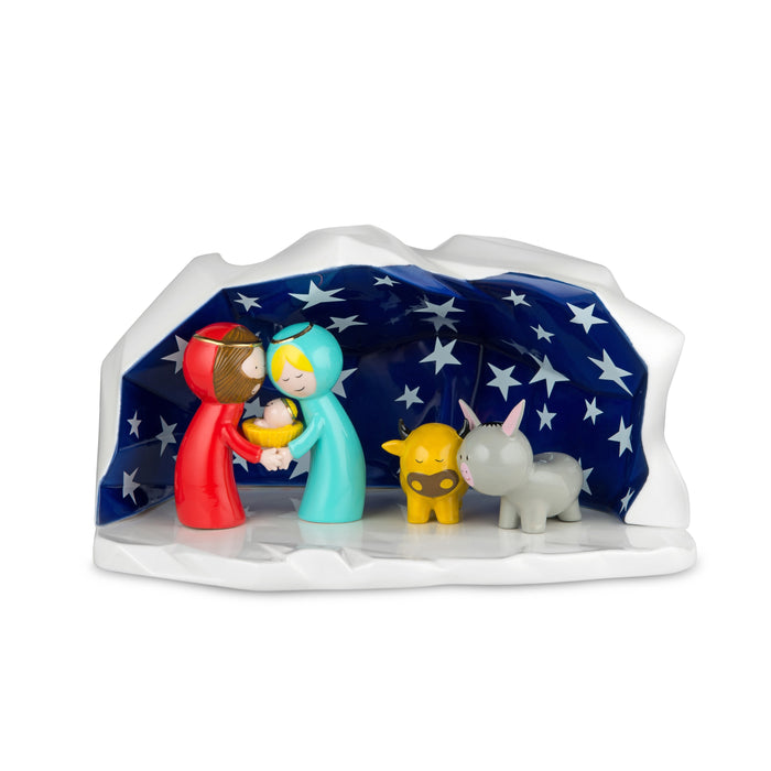 Alessi Happy Eternity Baby Porseleinen Kerststal