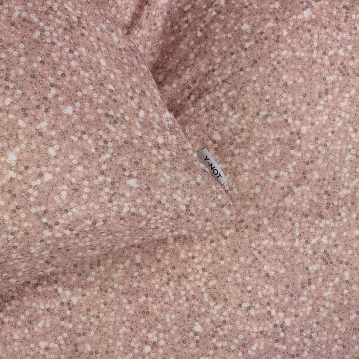 Y-NOT Roze Palletjes Dekbedovertrek 240 x 220 cm