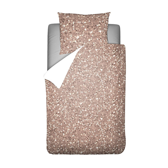 Y-NOT Roze Palletjes Dekbedovertrek 240 x 220 cm