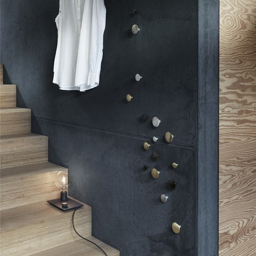 Muuto The Dots Metal Wandhaken Set van 5