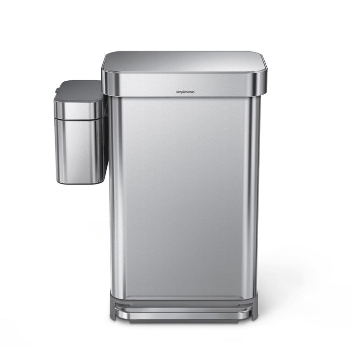 Simplehuman Afvalemmer 4 L - Zilver