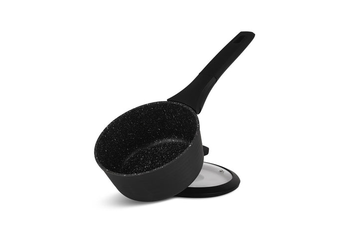 Edenberg Black Line - 15-delige Luxe Pannenset van Gesmeed Aluminium