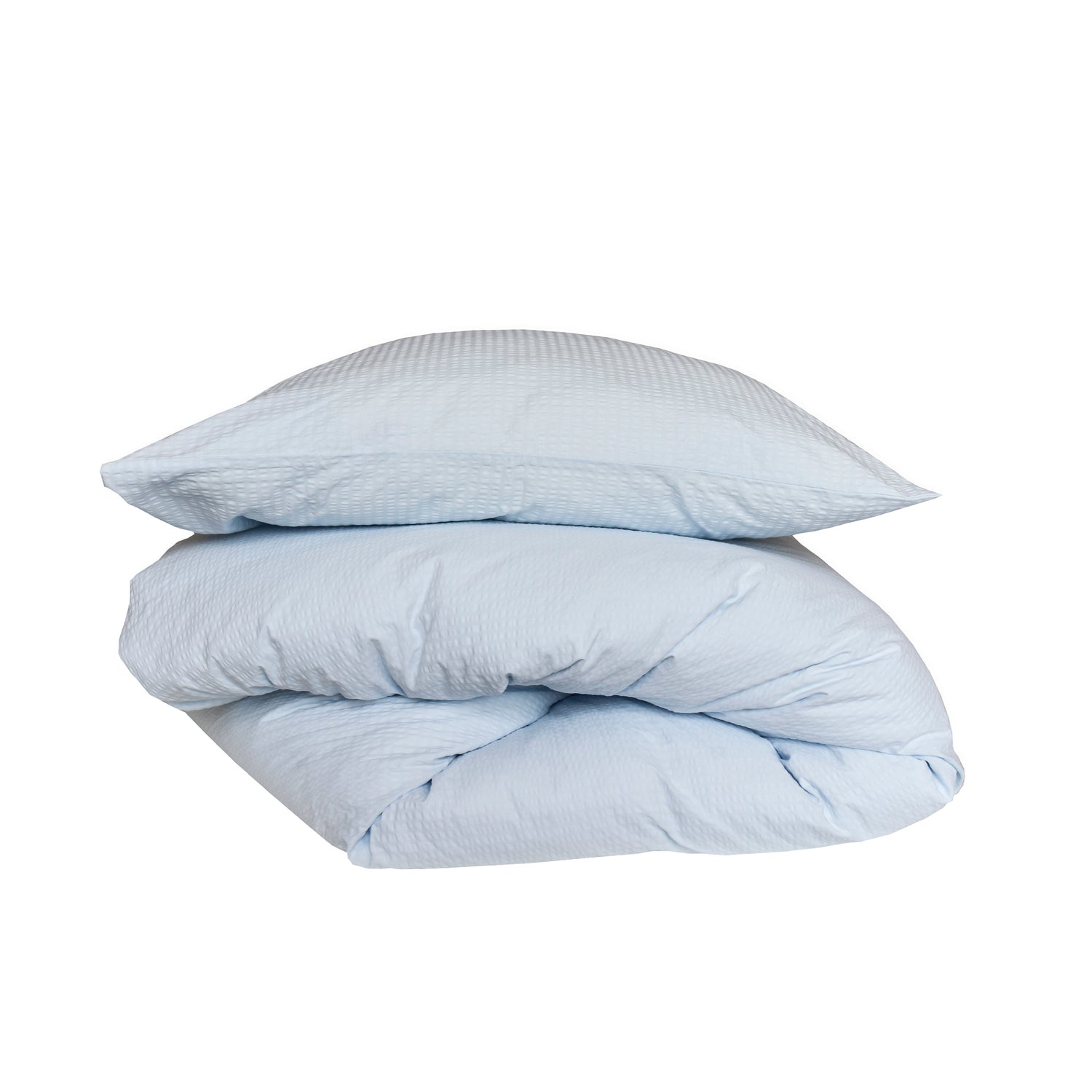 Crisp Sheets Dekbedovertrek 240 x 220 cm - Sky Blue