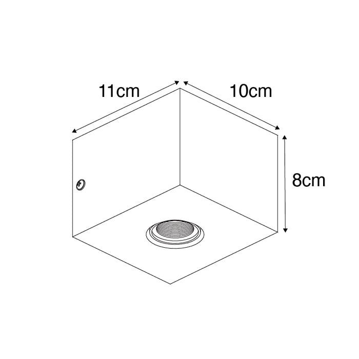 QAZQA Landelijke wandlamp zwart hout - Bloc