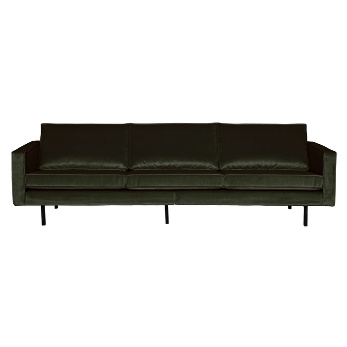 WOOOD Rodeo 3-zitsbank - Velvet -  Green Hunter