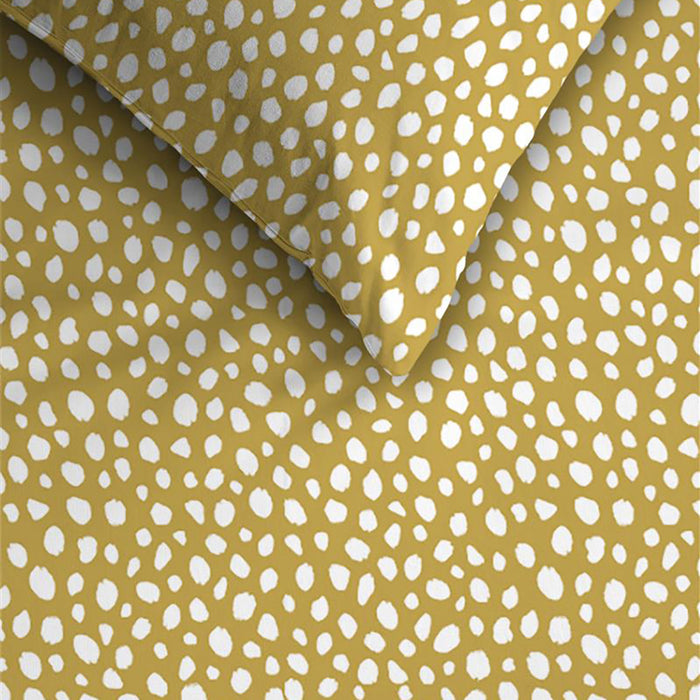 Ambiante Harley Dekbedovertrek 200 x 220 cm - Geel