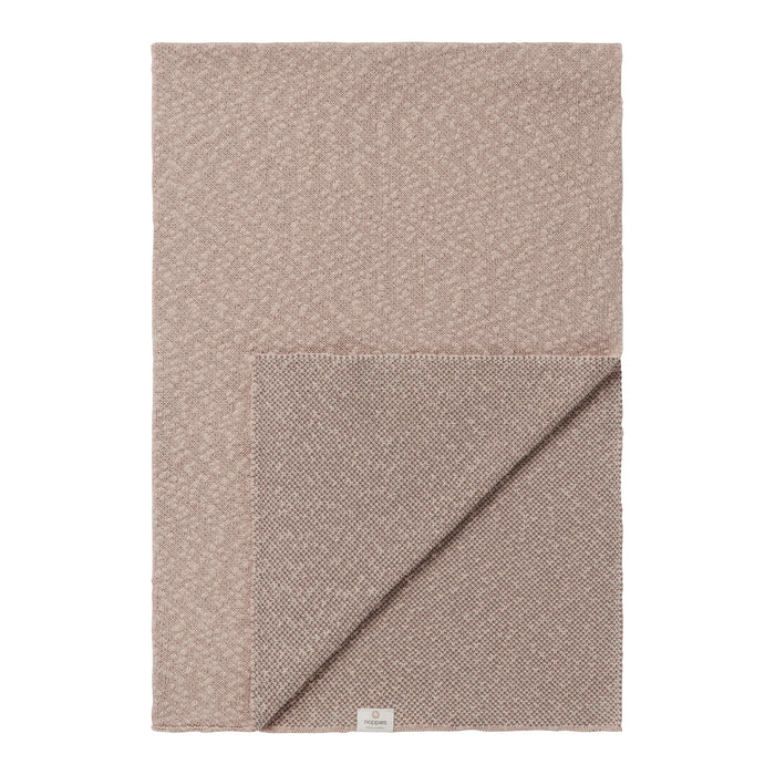 Noppies Melange Knit Ledikantdeken - Oxford Tan