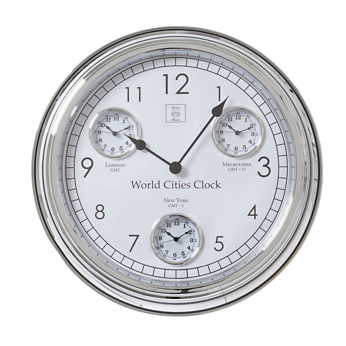Rivièra Maison World Cities Wandklok Ø 54 cm