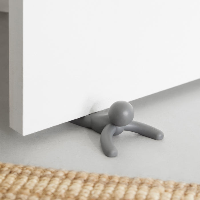 Umbra Buddy Deurstopper Charcoal - 2 stuks