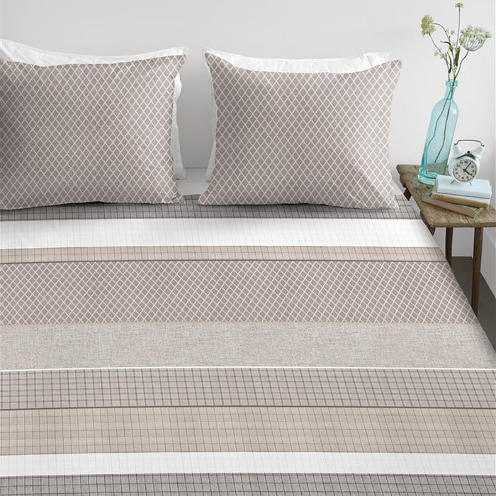 Ambiante Helge Dekbedovertrek 200 x 220 cm - Grijs