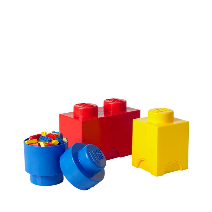 LEGO - Opbergbox Brick, Set van 4, Multi - LEGO