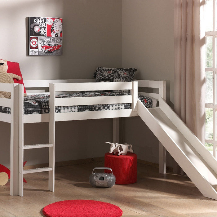 Vipack Pino Halfhoogslaper met Glijbaan 90 x 200 cm