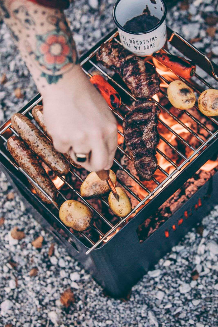 Höfats - Beer Box Vuurkorf Grillrooster