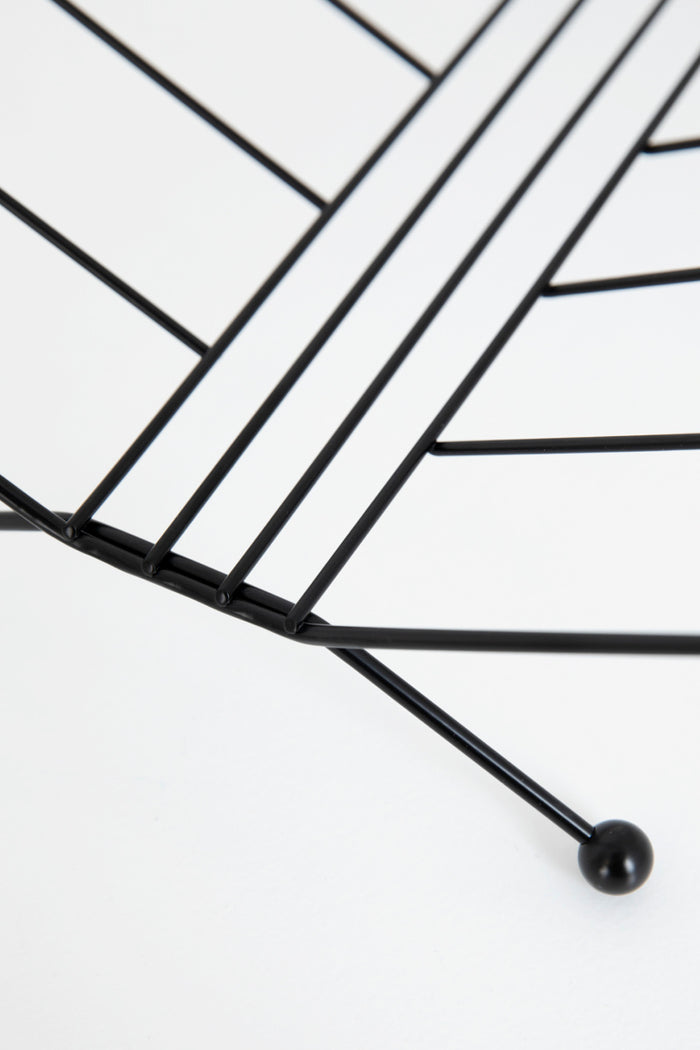 Sissy-Boy Zwart metalen boekhouder