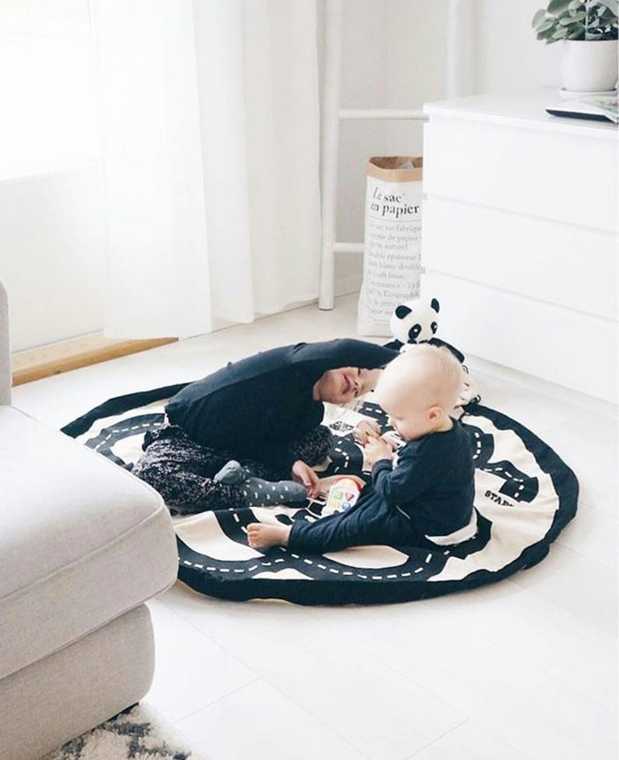 Play & Go autobaan|bliksem Opbergzak - Speelmat