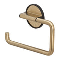 Tiger Tune Toiletrolhouder zonder Klep - Messing Geborsteld / Zwart