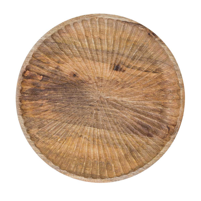 RIVERDALE - Plateau Sam naturel ø30cm